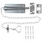 National Hardware Zinc Chain Bolt Image 3