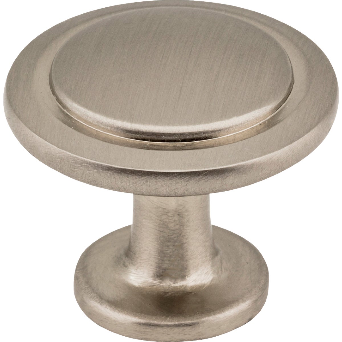 Elements Gatsby 1-1/4 In. Diameter Satin Nickel Mushroom Knob