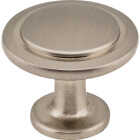 Elements Gatsby 1-1/4 In. Diameter Satin Nickel Mushroom Knob Image 1