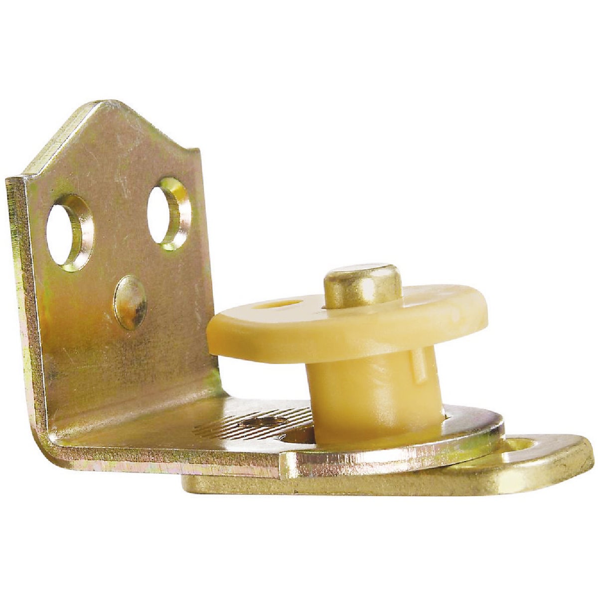 National Hardware 3/4 In. to 1-3/8 In. Satin Brass Swing & Stay Door Hinge
