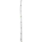 John Sterling Closet-Pro 72 In. to 120 In. x 1 In. Adjustable Closet Rod, White Image 2