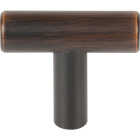 Elements Naples 1-9/16 In. Length Dark Brushed Bronze Bar Knob Image 2