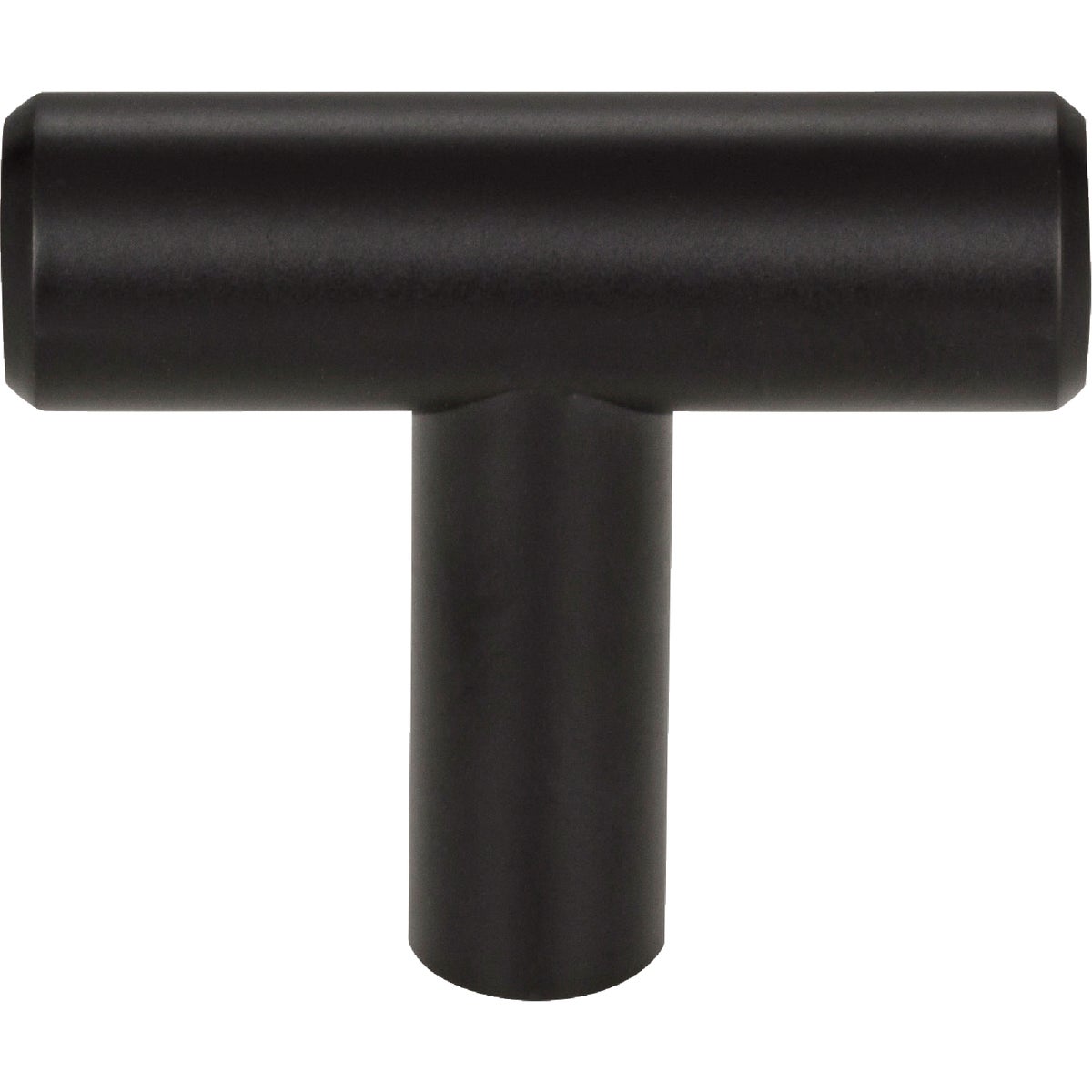 Elements Naples 1-9/16 In. Length Matte Black Bar Knob Image 3