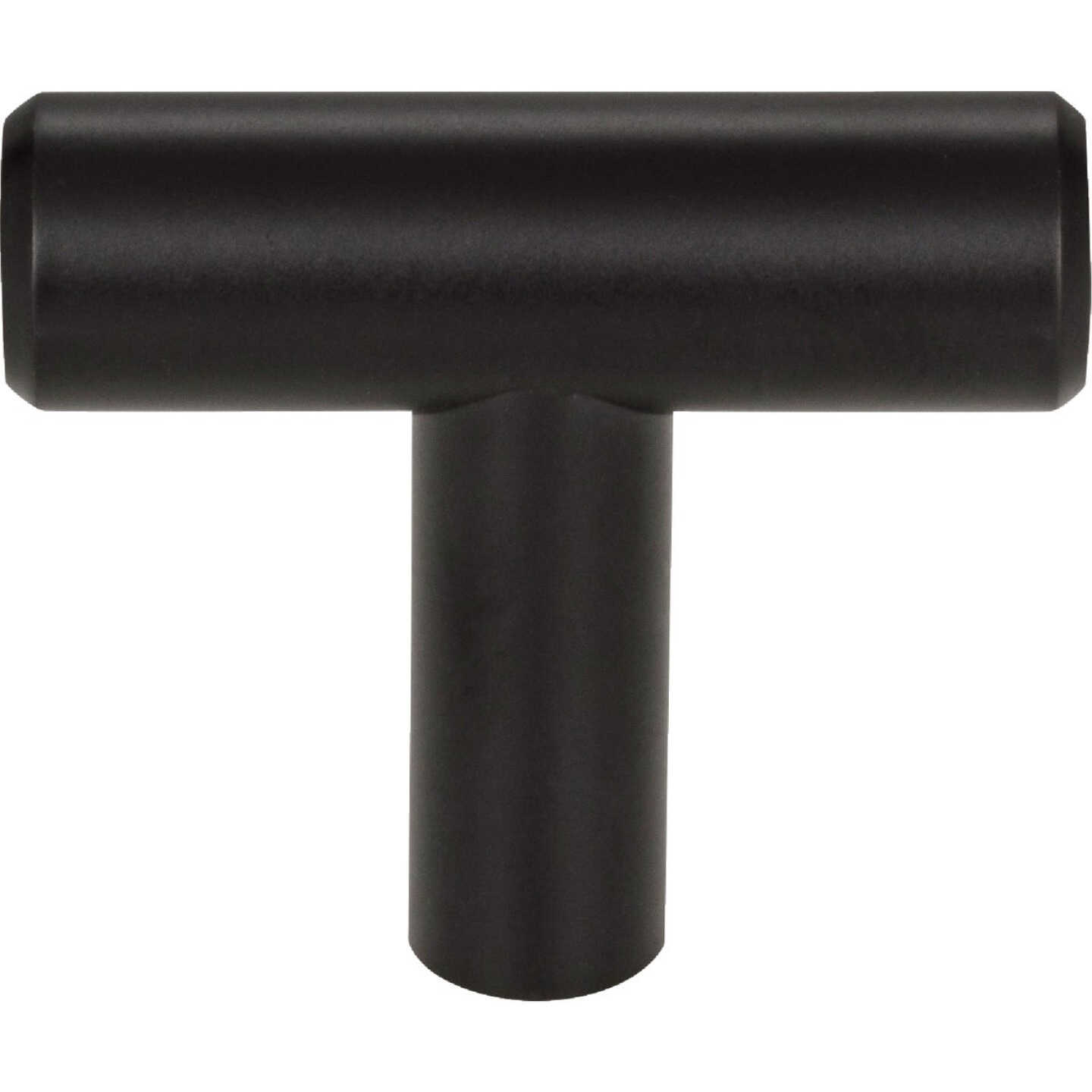 Elements Naples 1-9/16 In. Length Matte Black Bar Knob Image 3