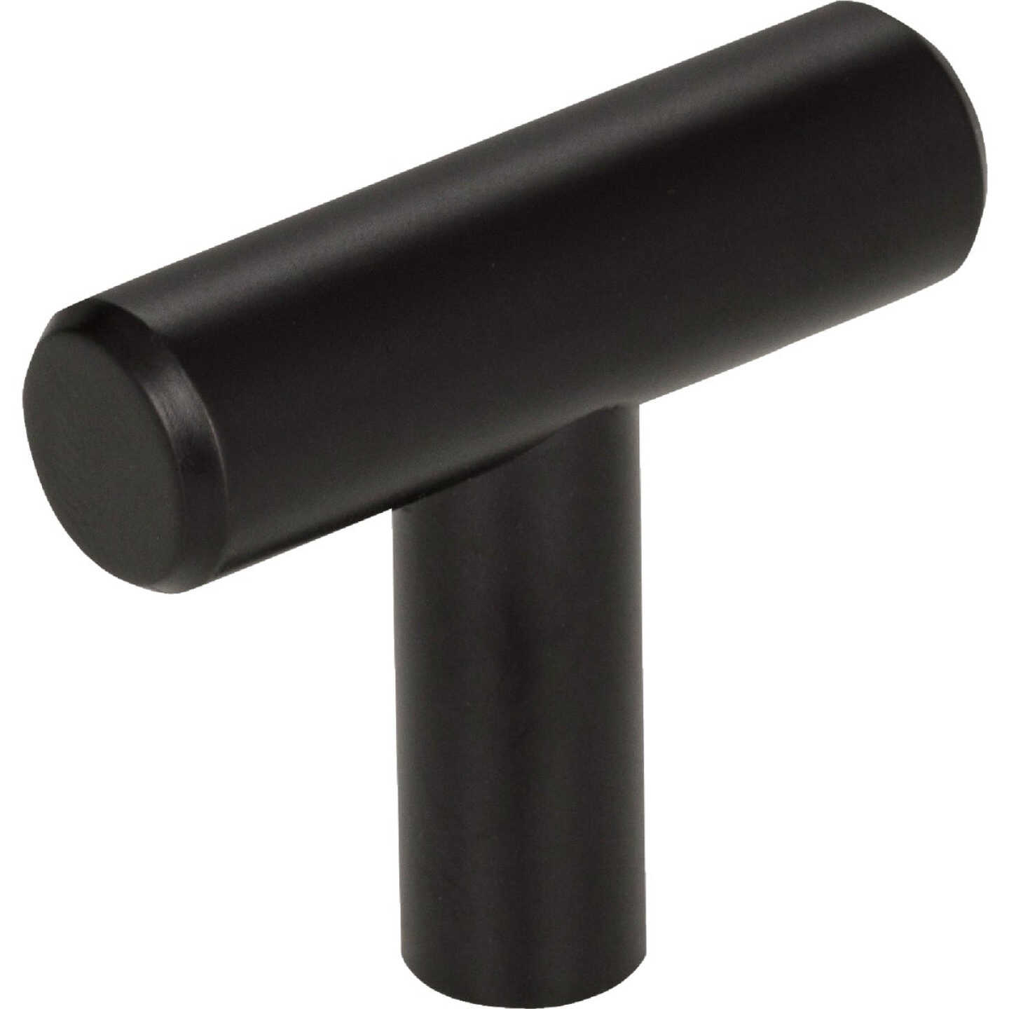 Elements Naples 1-9/16 In. Length Matte Black Bar Knob Image 1