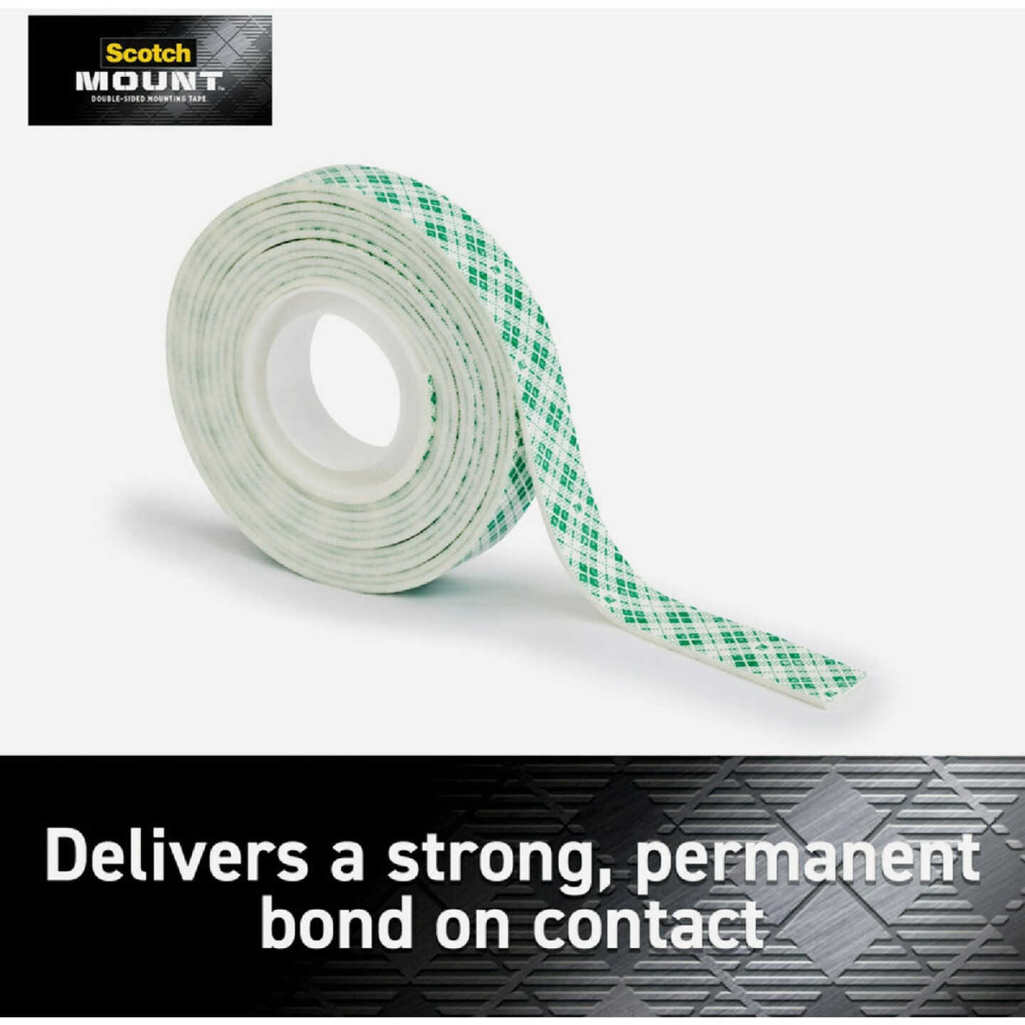 Scotch Mount 1/2 In. x 80 In. Indoor Double-Sided Mounting Tape Image 2