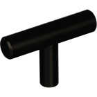 Amerock Bar Pulls Black Bronze Cabinet Knob Image 1