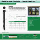 SPAX PowerTrim #8 x 2 In. T10 Plus Cylindric Head HCR (Exterior Rated) White Trim Screw (100-Ct.) Image 4