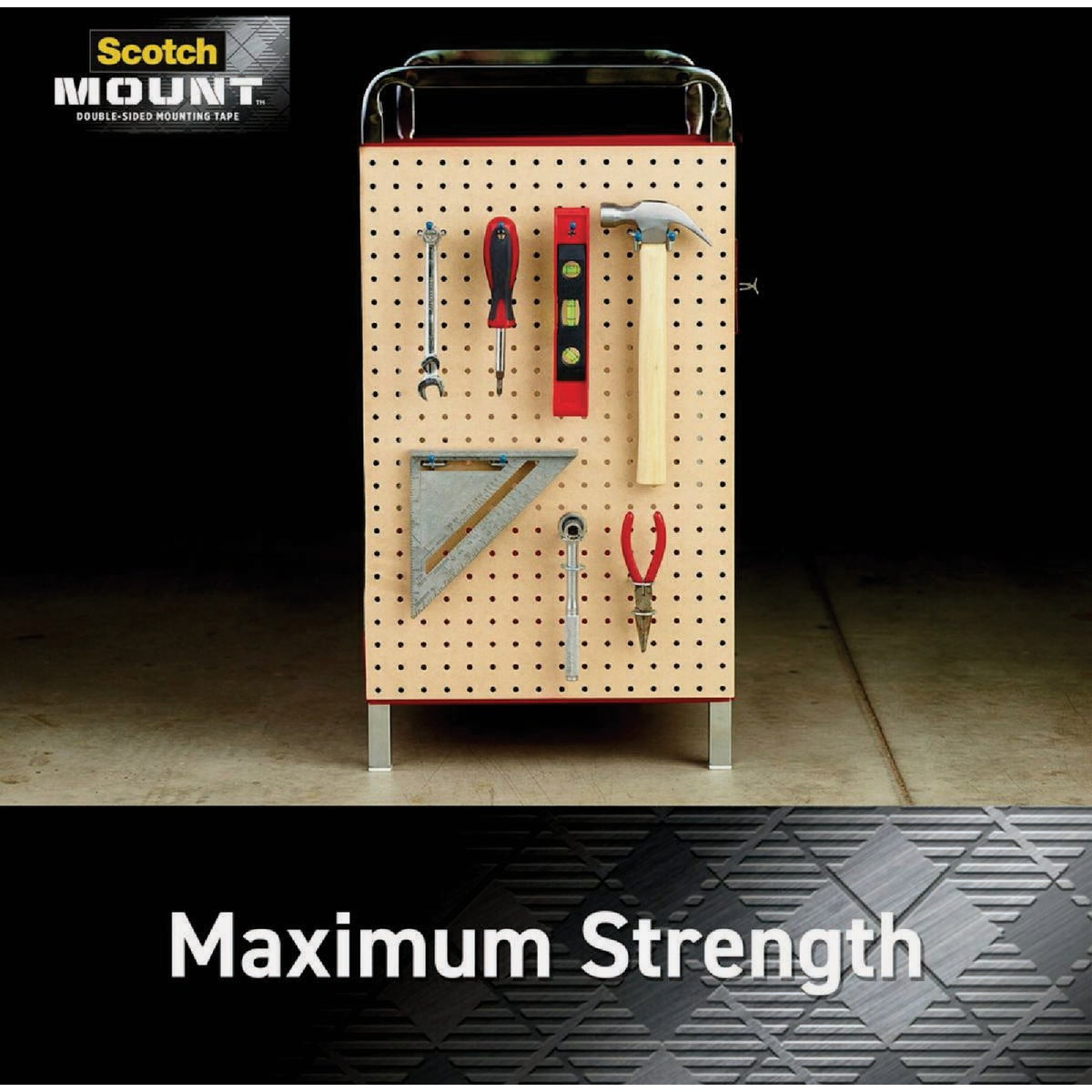 Scotch Mount 1 In. x 400 In. Extreme Double-Sided Mounting Tape Mega Roll Image 5