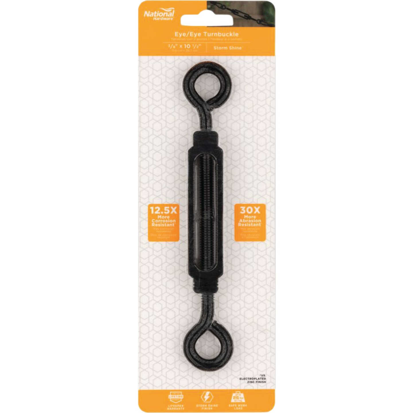National Hardware 3/8 In. x 10-1/2 In. Turnbuckle Eye/Eye Image 2