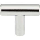 Elements Naples 1-9/16 In. Length Polished Chrome Bar Knob Image 2