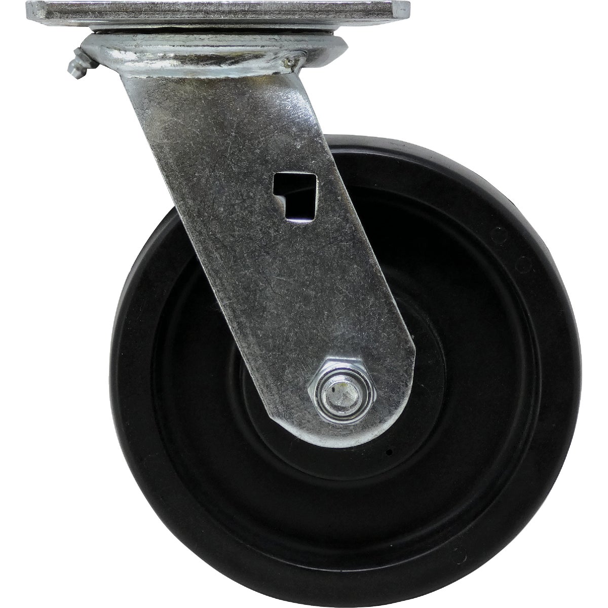 Shepherd Hardware 6 In. Medium-Heavy-Duty Polypropylene Swivel Plate Caster Image 1