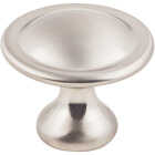 KasaWare 1-1/8 In. Diameter Satin Nickel Cabinet Knob (10-Pack) Image 1