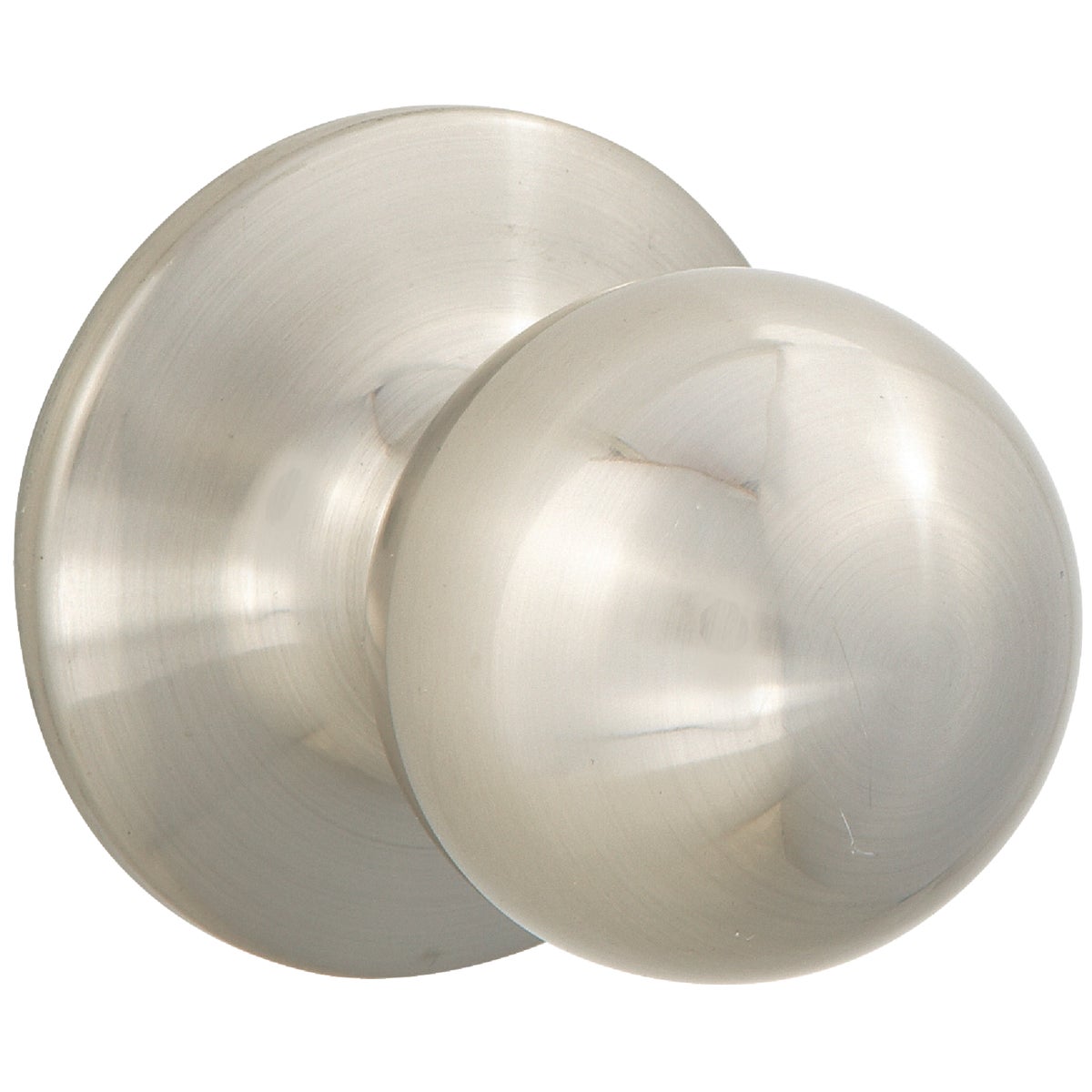 Steel Pro Brushed Nickel Hall & Closet Door Knob Image 1
