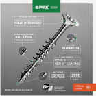 SPAX #14 x 3-1/2 In. T30 Plus Flat Head HCR-X (Exterior Rated) Deck Screw (10 Ct.) Image 3