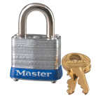 Master Lock P323 1-1/8 In. W. Steel Pin Tumbler Keyed Alike Padlock Image 1