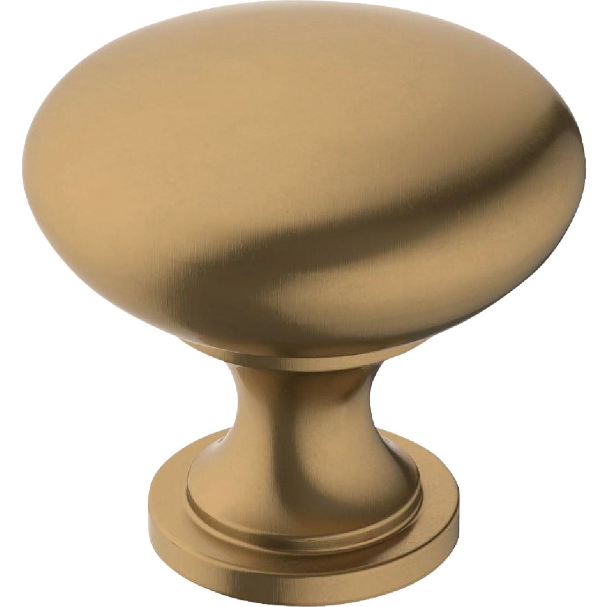 Amerock Edona 1.25 In. Dia. Round Champagne Bronze Cabinet Knob Image 1