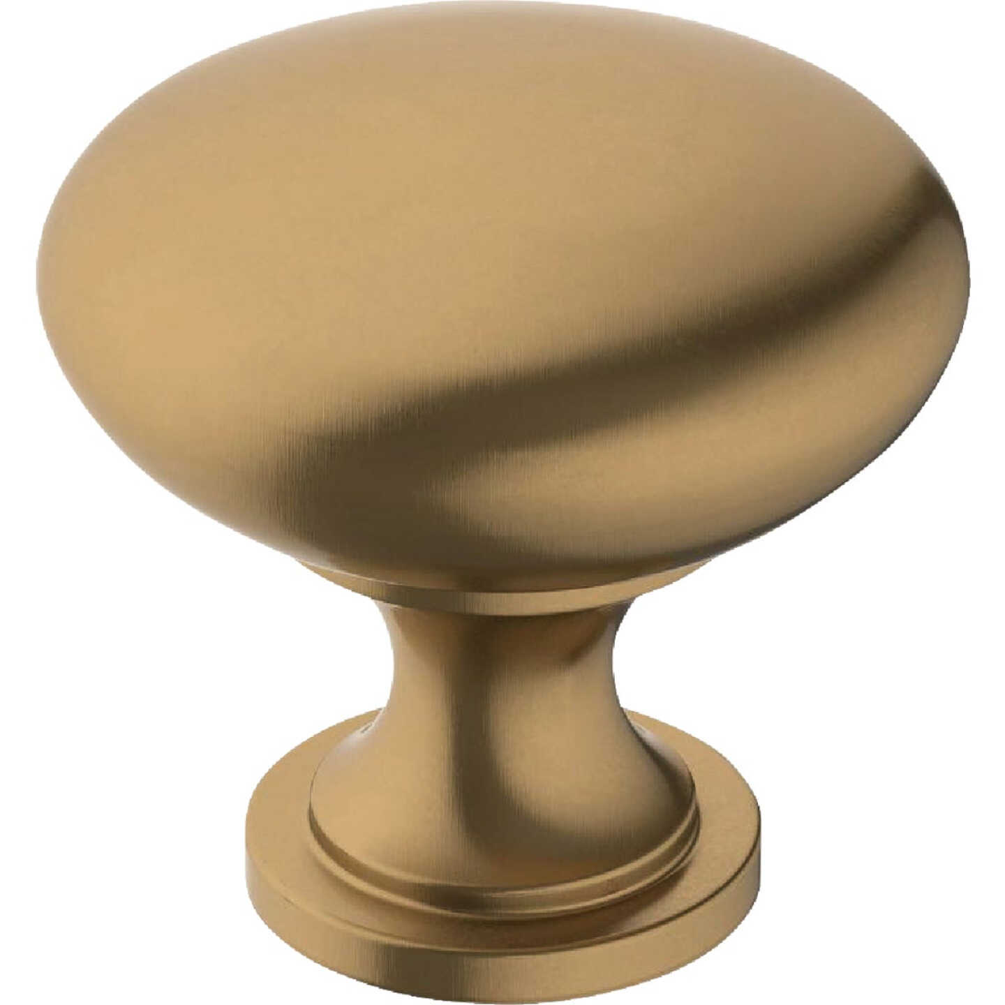 Amerock Edona 1.25 In. Dia. Round Champagne Bronze Cabinet Knob Image 1