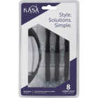 KasaWare 4-7/8 In. Overall Length Matte Black Contemporary Pull (8-Pack) Image 2
