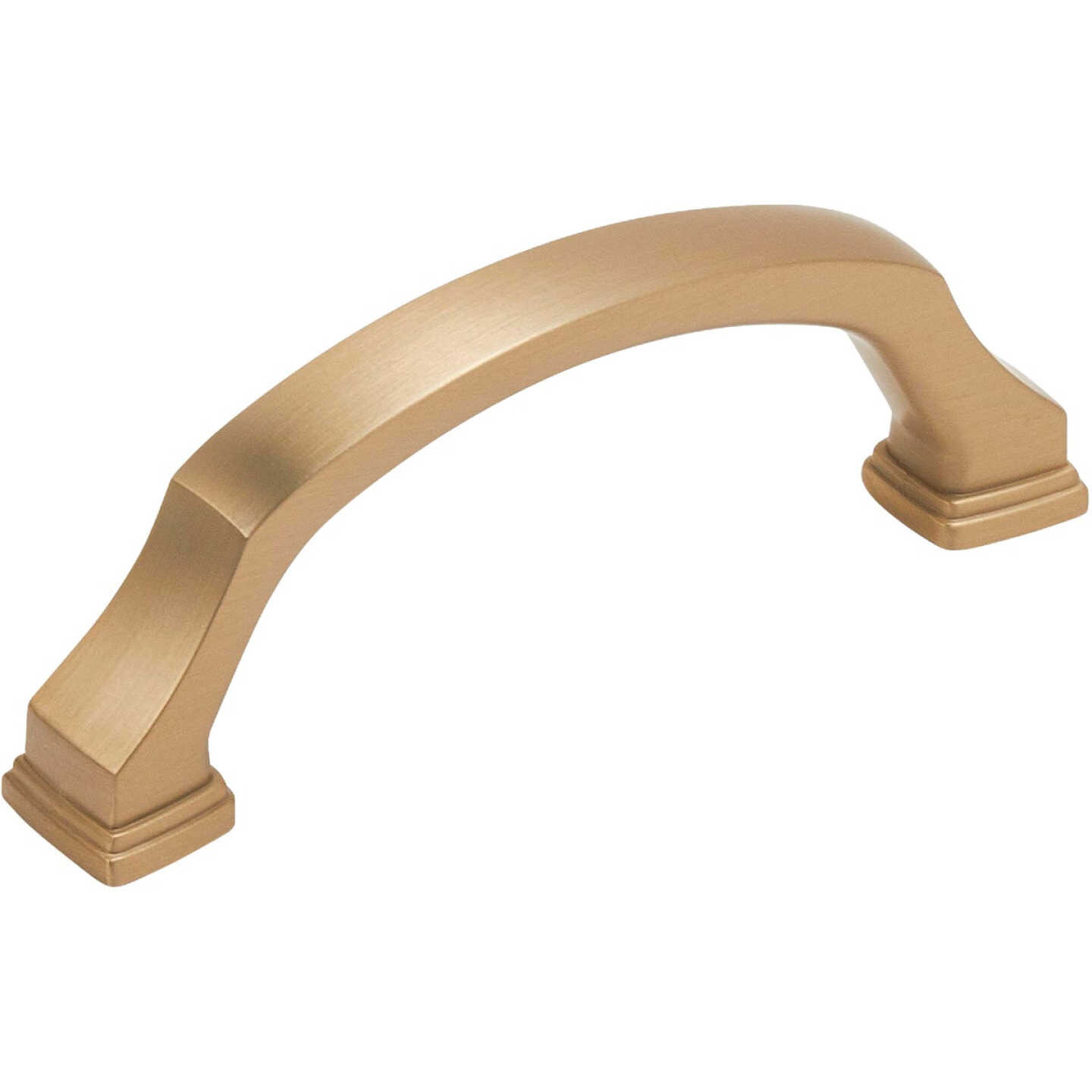 Amerock Revitalize 3 In. Golden Champagne Cabinet Drawer Pull Image 1