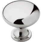 Amerock Edona 1.25 In. Dia. Round Polished Chrome Cabinet Knob Image 1