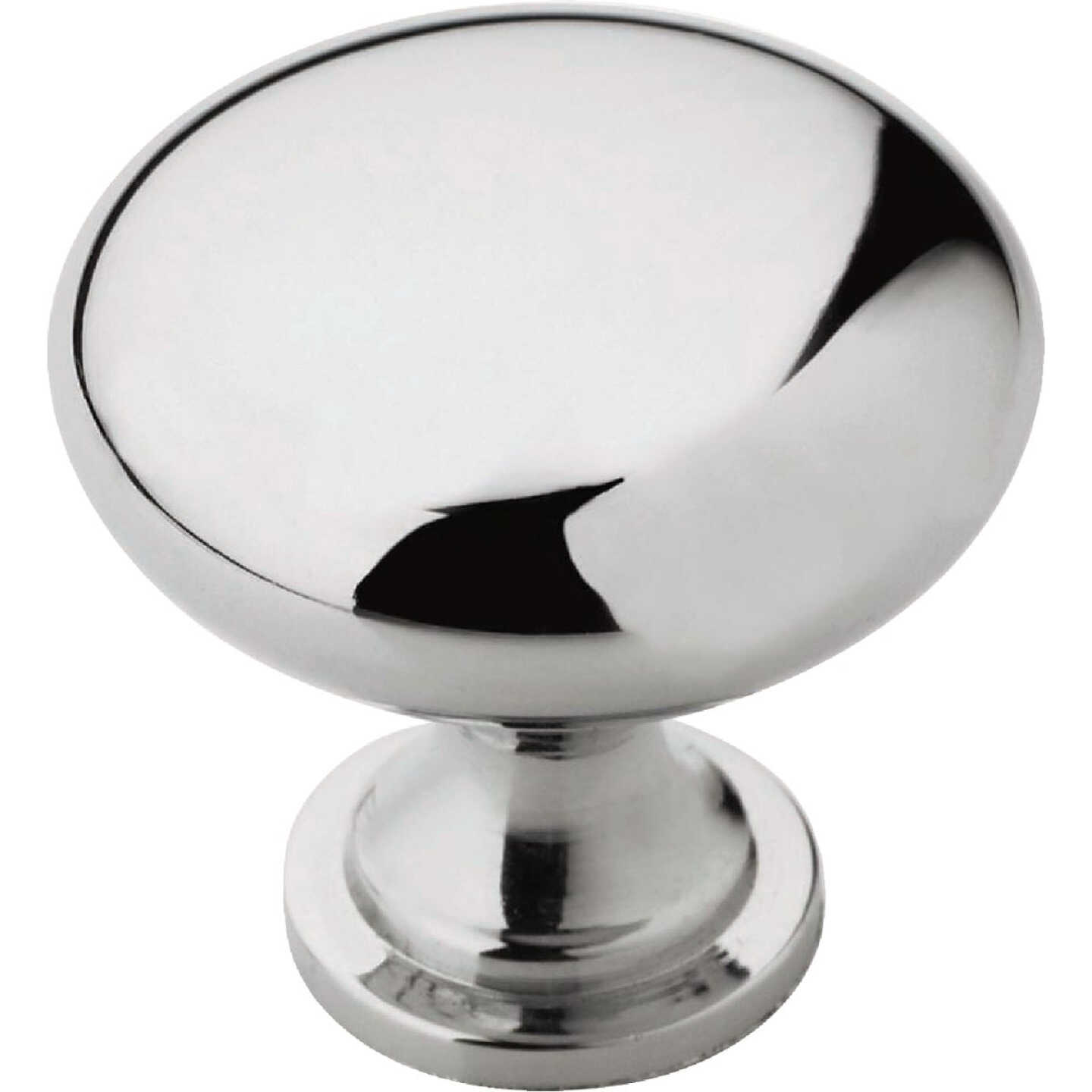 Amerock Edona 1.25 In. Dia. Round Polished Chrome Cabinet Knob Image 1