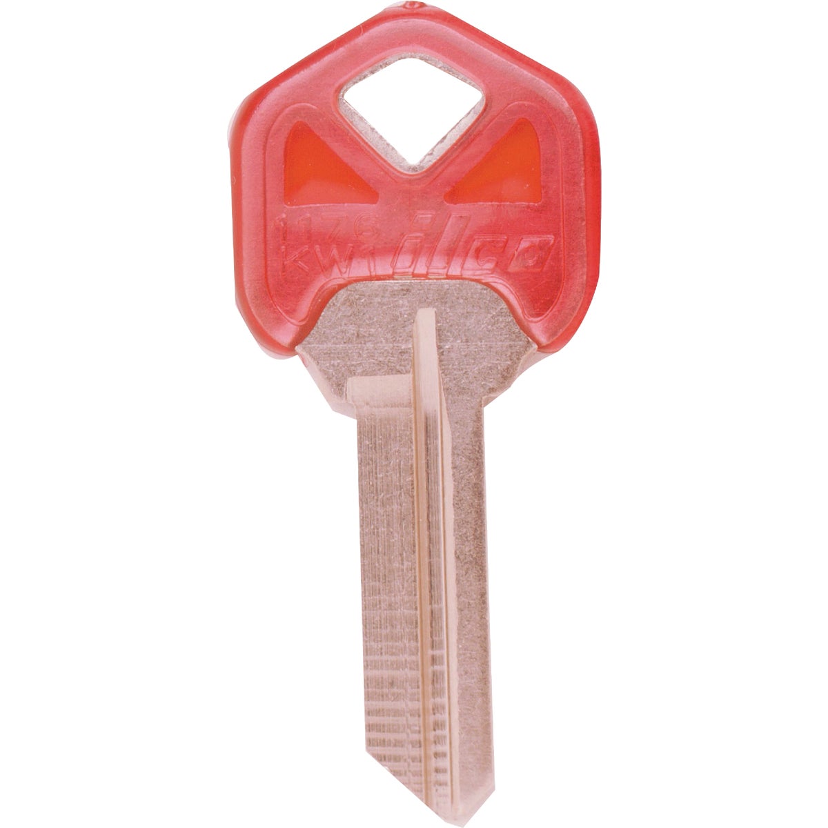 ILCO Kwikset Design Decorative House Key, KW1-Ruby (5-Pack)