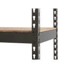 L-Beam 34 In. x 72 In. x 14 In. Black Steel 5-Tier Shelving Image 6