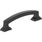 Amerock Everyday Basics Incisive 3.75 In. Matte Black Cabinet Pull Image 1