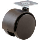 Do it 1-5/8 In. Twin Wheel Plate Caster (2-Pack) Image 1