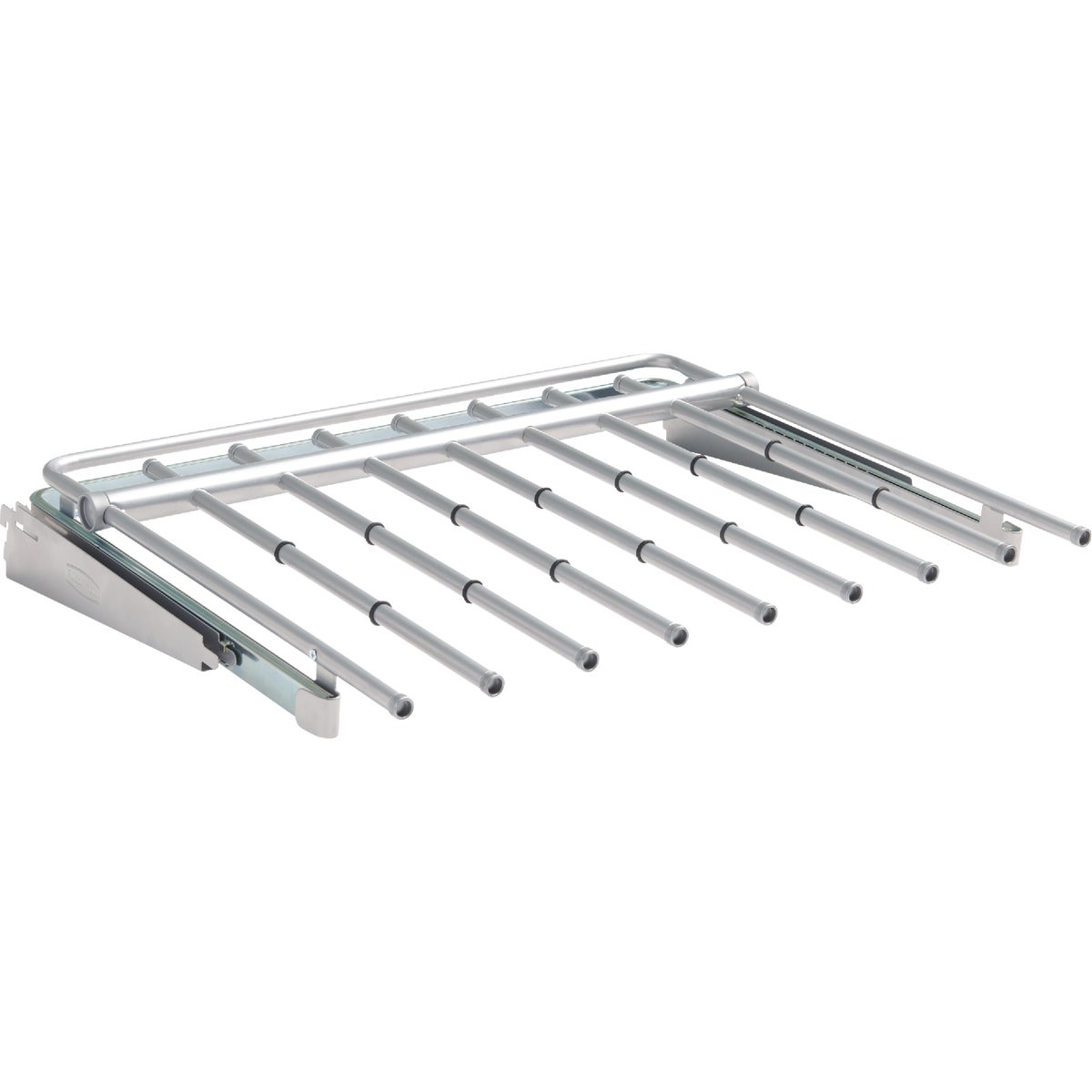 Rubbermaid Configurations Titanium Sliding Pants Rack Image 3