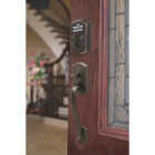 Schlage Aged Bronze Entry Door Handleset with Accent Lever Image 8