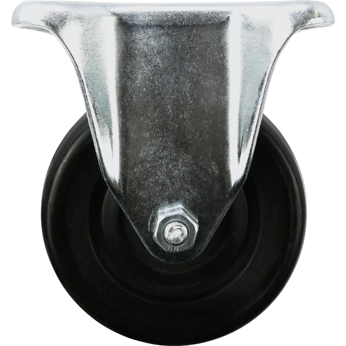 Shepherd Hardware 4 In. Heavy-Duty Polypropylene Rigid Plate Caster