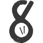 Hy-Ko 4 In. Satin Black Number 8 Image 1