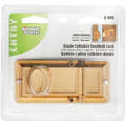 Defender Security Brass Night Lock Single Rim Deadlock Image 2