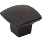 Jeffrey Alexander Sonoma 1-3/16 In. Length Brushed Oil Rubbed Bronze Square Knob Image 1