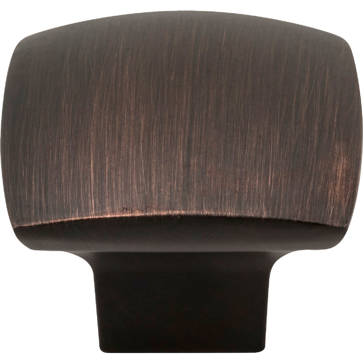 Jeffrey Alexander Sonoma 1-3/16 In. Length Brushed Oil Rubbed Bronze Square Knob Image 2
