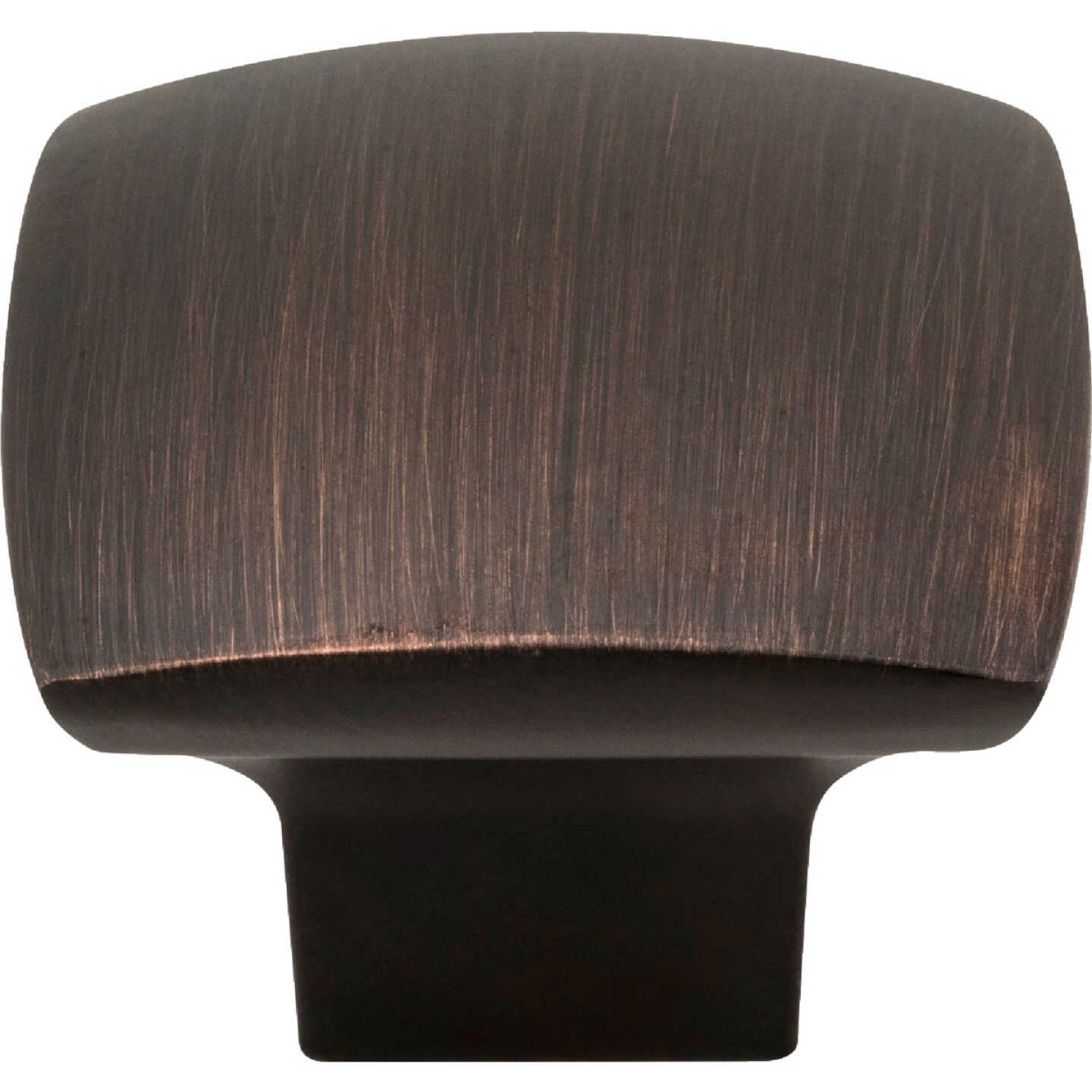 Jeffrey Alexander Sonoma 1-3/16 In. Length Brushed Oil Rubbed Bronze Square Knob Image 2