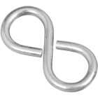 National Hardware 1-5/8 In. Zinc Light Closed S Hook (4-Count) Image 1