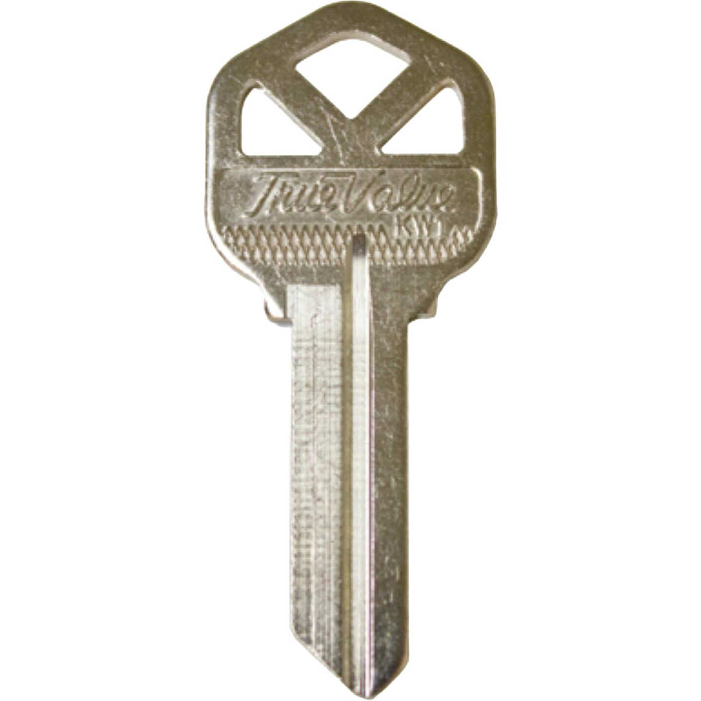 True Value Kwikset Nickel Plated House Key, KW10 (10-Pack) Image 1