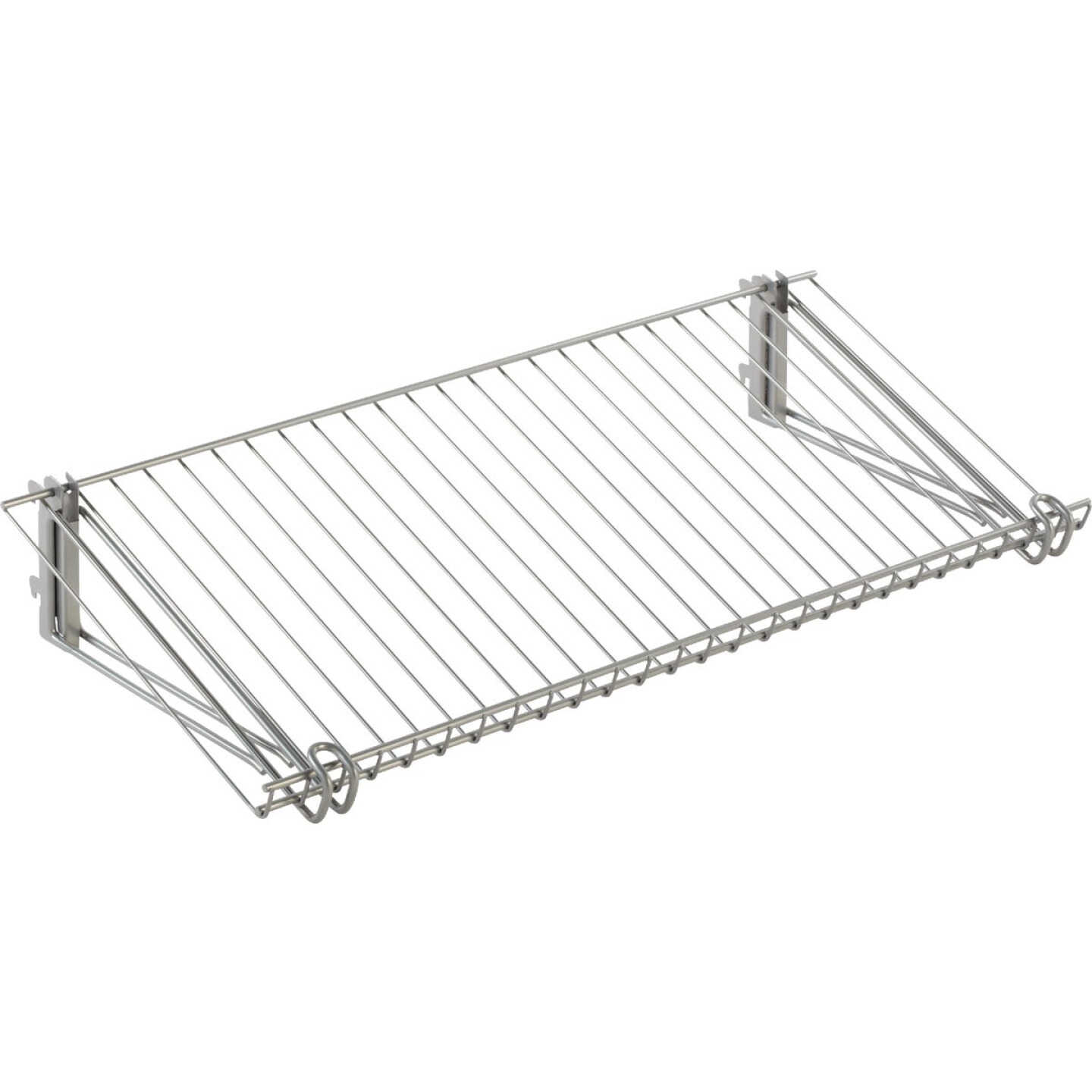 Rubbermaid Configurations Titanium Shoe Shelf Add-On Kit Image 1