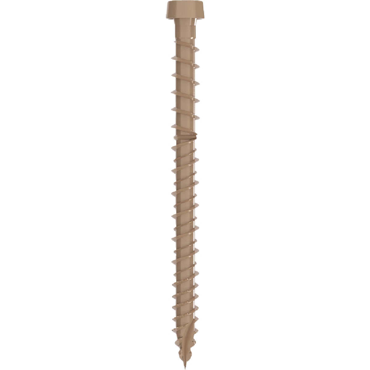 Grip-Rite DeckForce #9 x 2-1/2 In. Tan Composite Deck Screw (1 Lb.) Image 3