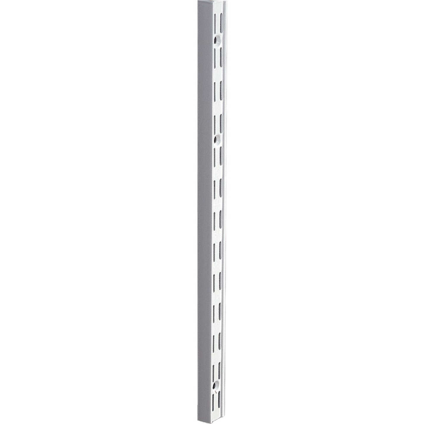 Knape & Vogt 82 Series 39 In. Titanium Steel Heavy-Duty Double-Slot Shelf Standard Image 1