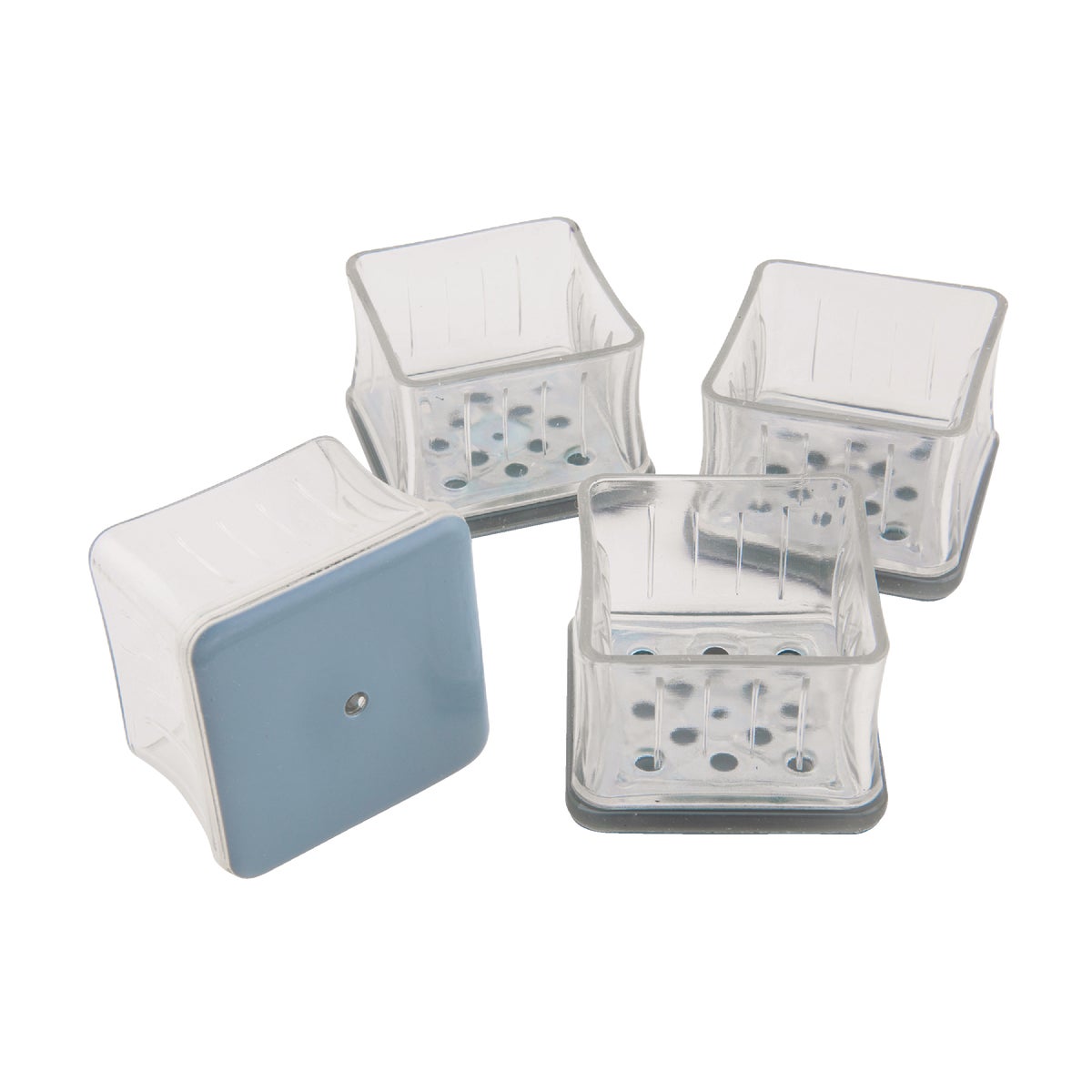  Magic Sliders Magic Fit 1-7/16 In. - 1-5/8 In. Square Slider (4-Pack)
