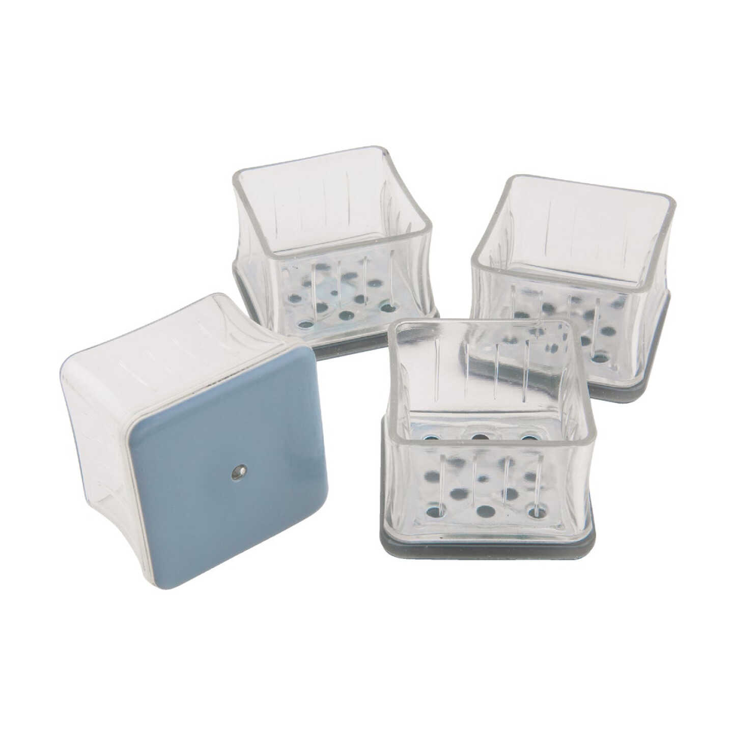 Magic Sliders Magic Fit 1-7/16 In. - 1-5/8 In. Square Slider (4-Pack) Image 1