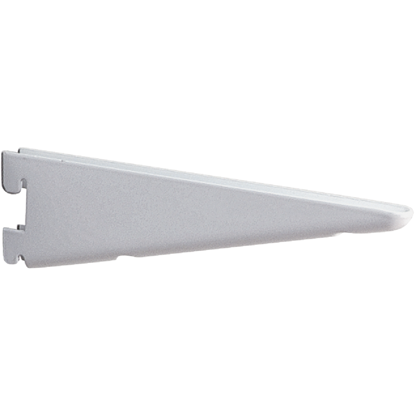 Knape & Vogt 182 Series 7 In. Titanium Steel Heavy-Duty Double-Slot Shelf Bracket Image 1
