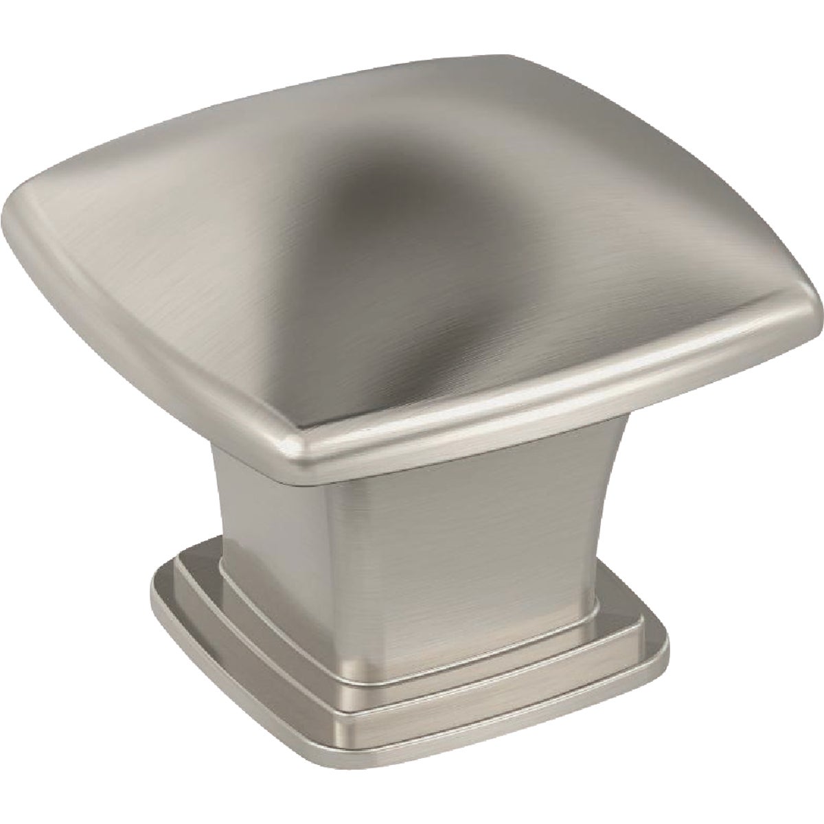 Amerock Garfield 1.1875 In. L. Satin Nickel Knob