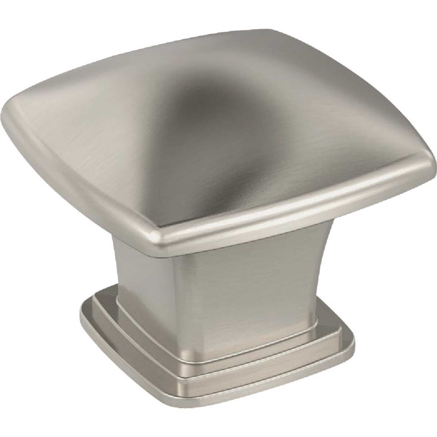 Amerock Garfield 1.1875 In. L. Satin Nickel Knob Image 1