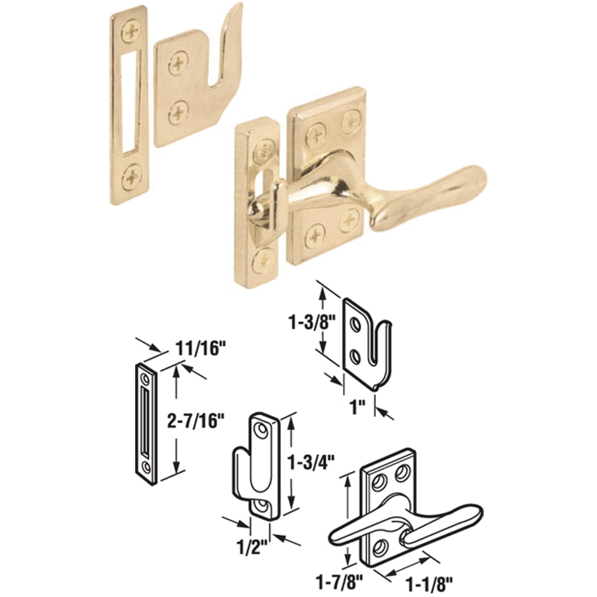 Prime-Line Casement Window Sash Lock