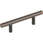 Elements Naples 3 In. Center-to-Center Dark Brushed Bronze Cabinet Bar Pull Image 1